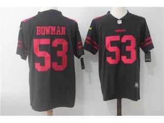 San Francisco 49ers 53 NaVorro Bowman Football Jersey Legend Black