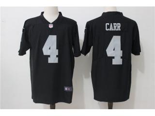 Oakland Raiders 4 Derek Carr Football Jersey Legend Black