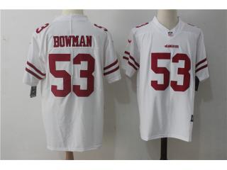San Francisco 49ers 53 NaVorro Bowman Football Jersey Legend White