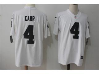 Oakland Raiders 4 Derek Carr Football Jersey Legend White