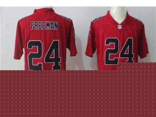 Atlanta Falcons 24 Devonta Freeman Red Color Rush Limited Jersey