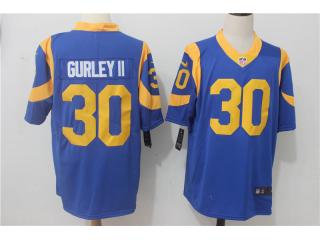 St. Louis Rams 30 Todd Gurley II Football Jersey Legend Blue