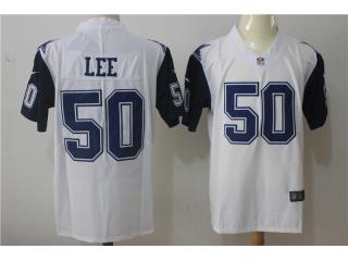 Dallas Cowboys 50 Sean Lee Football Jersey Legend White
