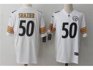 Pittsburgh Steelers 50 Ryan Shazier White Limited Jersey