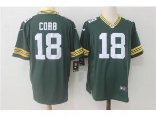 Green Bay Packers 18 Randall Cobb Football Jersey Fan edition