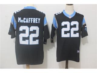 Carolina Panthers 22 Draft McCaffrey Football Jersey Legend Black