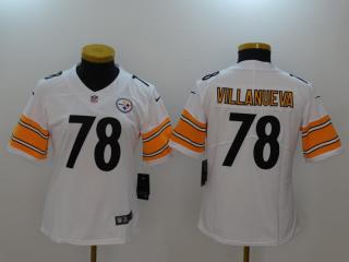 Pittsburgh Steelers 78 Alejandro Villanueva Football Jersey Legend White