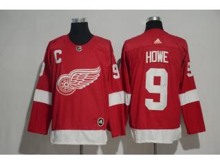 Adidas Detroit Red Wings 9 Gordie Howe Ice Hockey Jersey