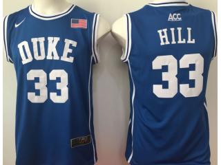 Duke Blue Devils 33 Grant Hill College Basketball Jersey