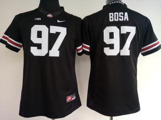 Women Ohio State Buckeyes 97 Joey Bosa College Football Jersey Black