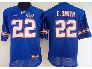 Women Florida Gators 22 Emmitt Smith College Football Jersey Blue