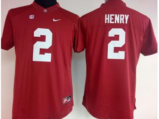 Women Alabama Crimson Tide 2 Jalen Hurts College Football Jersey Red