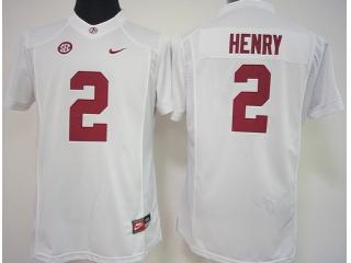 Women Alabama Crimson Tide 2 Jalen Hurts College Football Jersey White