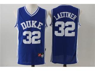 Duke Blue Devils 32 Christian Laettner Basketball Jersey