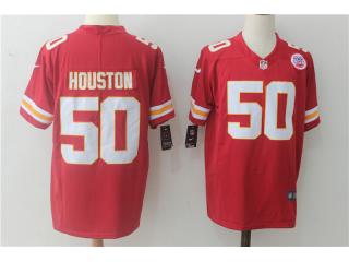 Kansas City Chiefs 50 Justin Houston Football Jersey Legend Red
