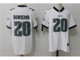 Philadelphia Eagles 20 Brian Dawkins Football Jersey Legend White