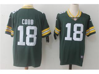 Green Bay Packers 18 Randall Cobb Football Jersey Legend