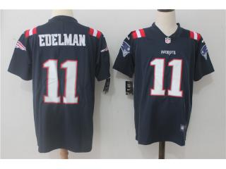 New England Patriots 11 Julian Edelman Football Jersey Legend Navy blue