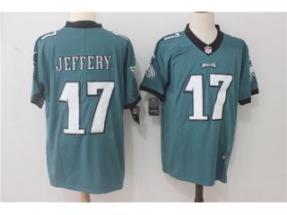 Philadelphia Eagles 17 Alshon Jeffery Football Jersey Legend Green
