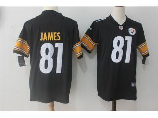 Pittsburgh Steelers 81 Jesse James Football Jersey Legend Black