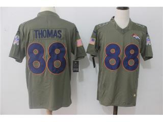 Denver Broncos 88 Demaryius Thomas Salute To Service Limited Jersey