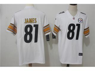 Pittsburgh Steelers 81 Jesse James Football Jersey Legend White