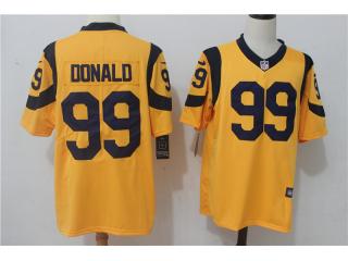 St. Louis Rams 99 Aaron Donald Color Rush Limited Jersey Yellow
