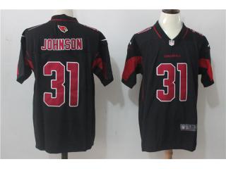 Arizona Cardinals 31 David Johnson Vapor Limited Football Jersey Black
