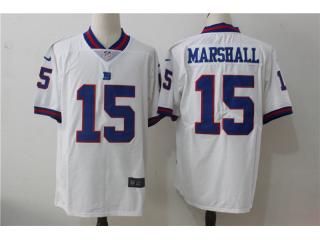 New York Giants 15 Leonard Marshall Football Jersey Legend White