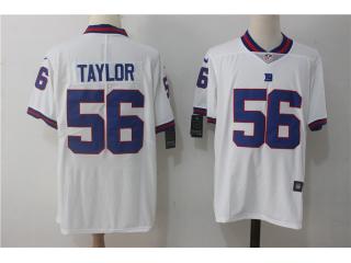 New York Giants 56 Lawrence Taylor Football Jersey Legend White