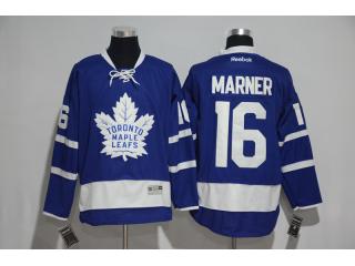 Classic Toronto Maple Leafs 16 Mitch Marner Ice Hockey Jersey Blue