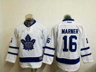 Youth Classic Toronto Maple Leafs 16 Mitch Marner Ice Hockey Jersey White