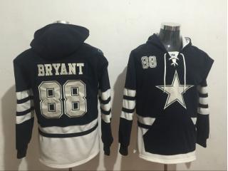 Dallas Cowboys 88 Dez Bryant Hoodies Football Jersey Black