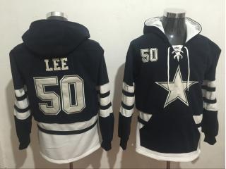 Dallas Cowboys 50 Sean Lee Hoodies Football Jersey Black