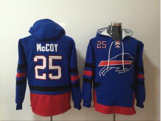 Buffalo Bills 25 LeSean McCoy Hoodies Football Jersey Blue