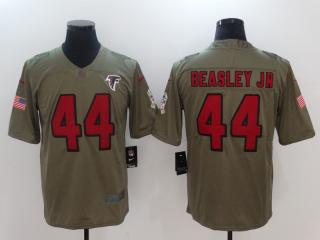 Atlanta Falcons 44 Vic Beasley Jr Olive Salute To Service Limited Jersey