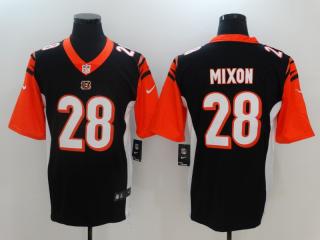 Cincinnati Bengals 28 Joe Mixon Football Jersey Legend Black