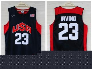 2012 American dream ten team 23 Erwin Blue embroidered Jersey