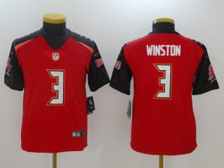 Youth Tampa Bay Buccaneers 3 Jameis Winston Football Jersey Legend Red