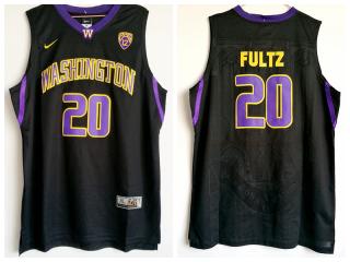 NCAA Black shirt 20 Fultz University of Washington