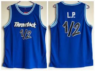 Penny Hardaway 1/2 blue embroidery New Jersey