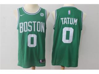 2017-2018 Nike Boston Celtics 0 Jayson Tatum Basketball Jersey Green fan Edition