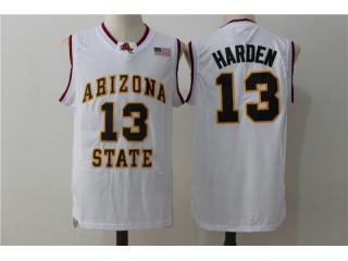 Houston Rockets 13 James Harden Basketball Jersey White