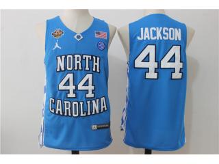 North Carolina 44 Chad Jackson Ncaa Basketball Jersey Blue