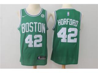 2017-2018 Nike Boston Celtics 42 Al Horford Basketball Jersey Green fan Edition