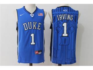Duke Blue Devils 1 Kyrie Irving College Basketball Jersey