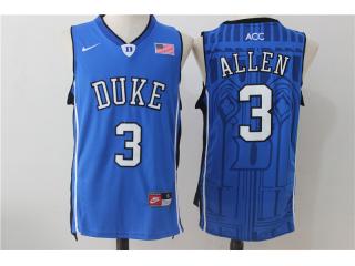 Duke Blue Devils 3 Garyson Allen College Basketball Jersey