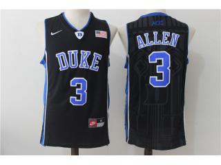 Duke Blue Devils 3 Garyson Allen College Basketball Jersey Black