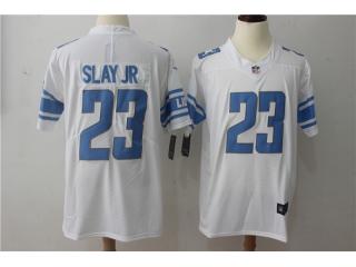 Detroit Lions 23 Darius Slay JR Football Jersey Legend White
