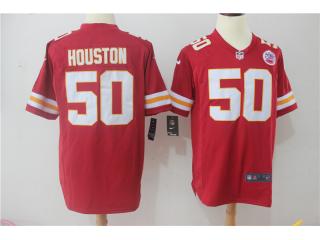 Kansas City Chiefs 50 Justin Houston Football Jersey Red Fan Edition